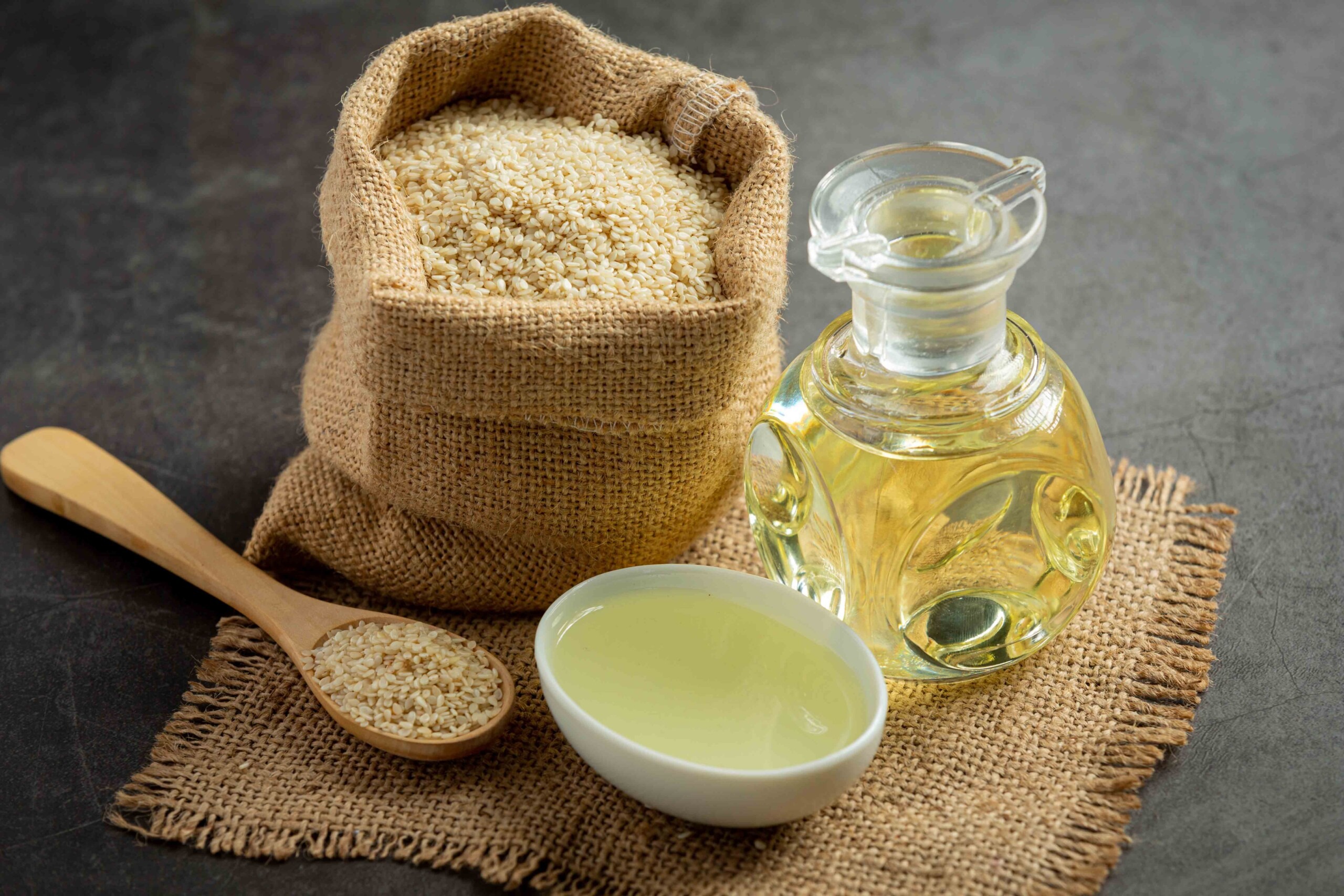 روغن کنجد خالص