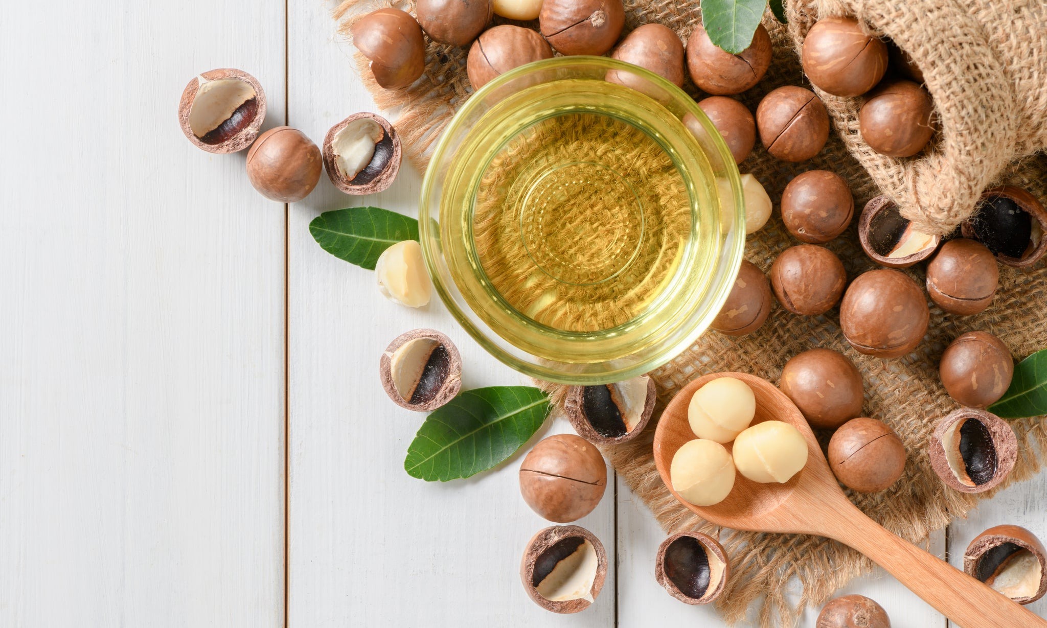 خرید روغن ماکادمیا خالص