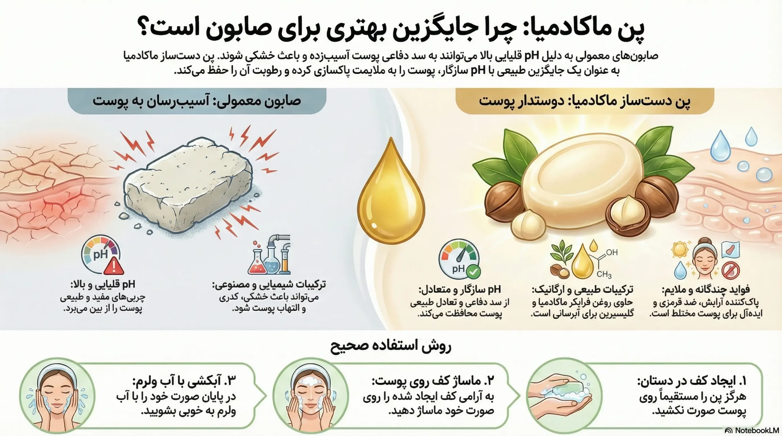 اینفوگرافیک پن ماکادمیا