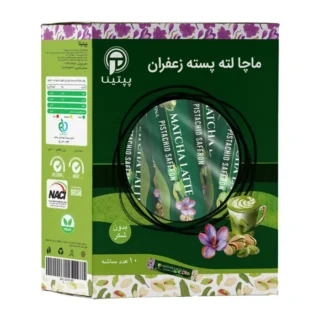 ماچا پسته زعفران