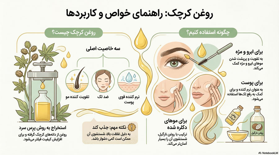 روغن کرچک اصل