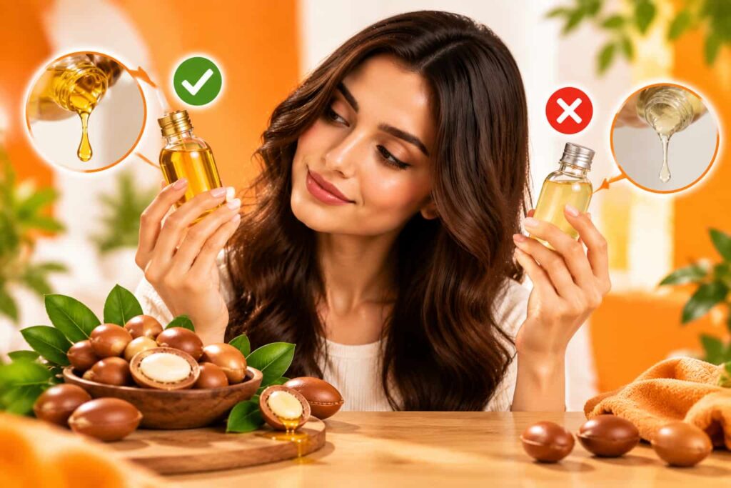 چگونه روغن آرگان اصل را از غیر اصل تشخیص دهیم؟
